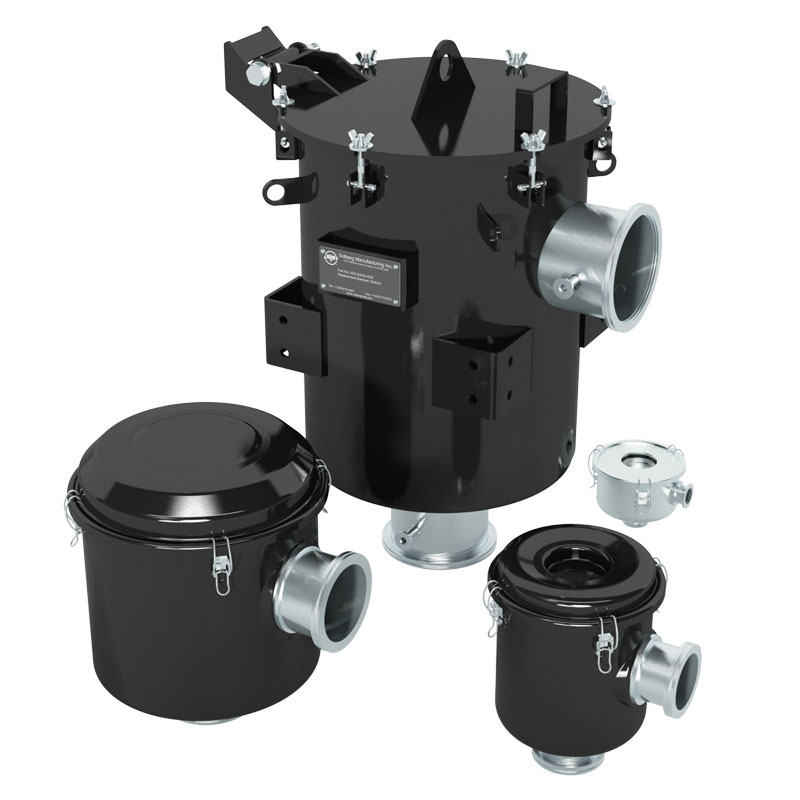 CSL-848-125HC 1.25'' Inlet Vacuum Filter | Solberg Filtration